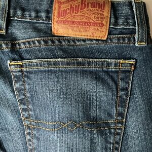 Lucky Brand Sweet Straight Jeans Womens 14/32 Stretch Mid Rise Classic Fit